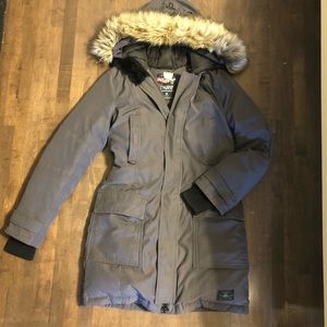 TNA Medium Mid Length Goose-down Parka